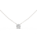 Gold Pendant GPD-0044, White Gold