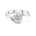 Gold Ring LR-0013, White Gold
