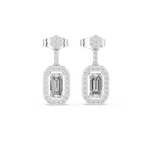 Gold Earrings 3-10011E_156_S, White Gold