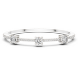 Gold Bracelet GLBR-0026, White Gold