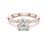 Gold Ring DDLR-032, Rose Gold, view 4