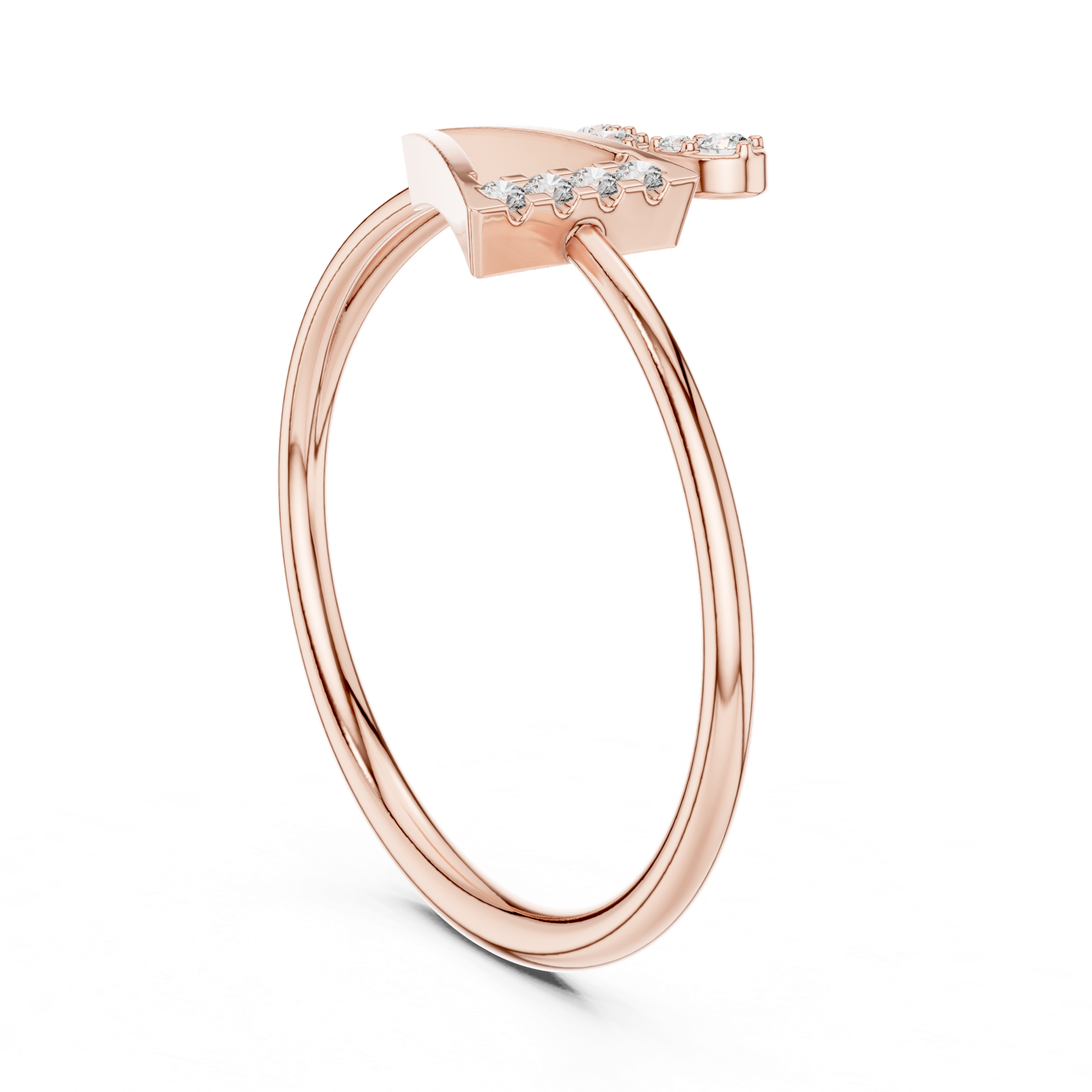 Gold Ring 1 (214), Rose Gold