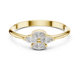 Gold Ring HLR-108, Yellow Gold, view 4