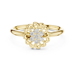 Gold Ring 1 (285), Yellow Gold, view 4