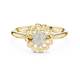 Gold Ring 1 (285), Yellow Gold, view 4