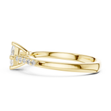 Gold Ring DDLR-518, Yellow Gold, view 3