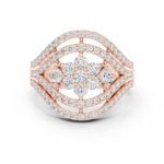Gold Ring DDLR-763, Rose Gold