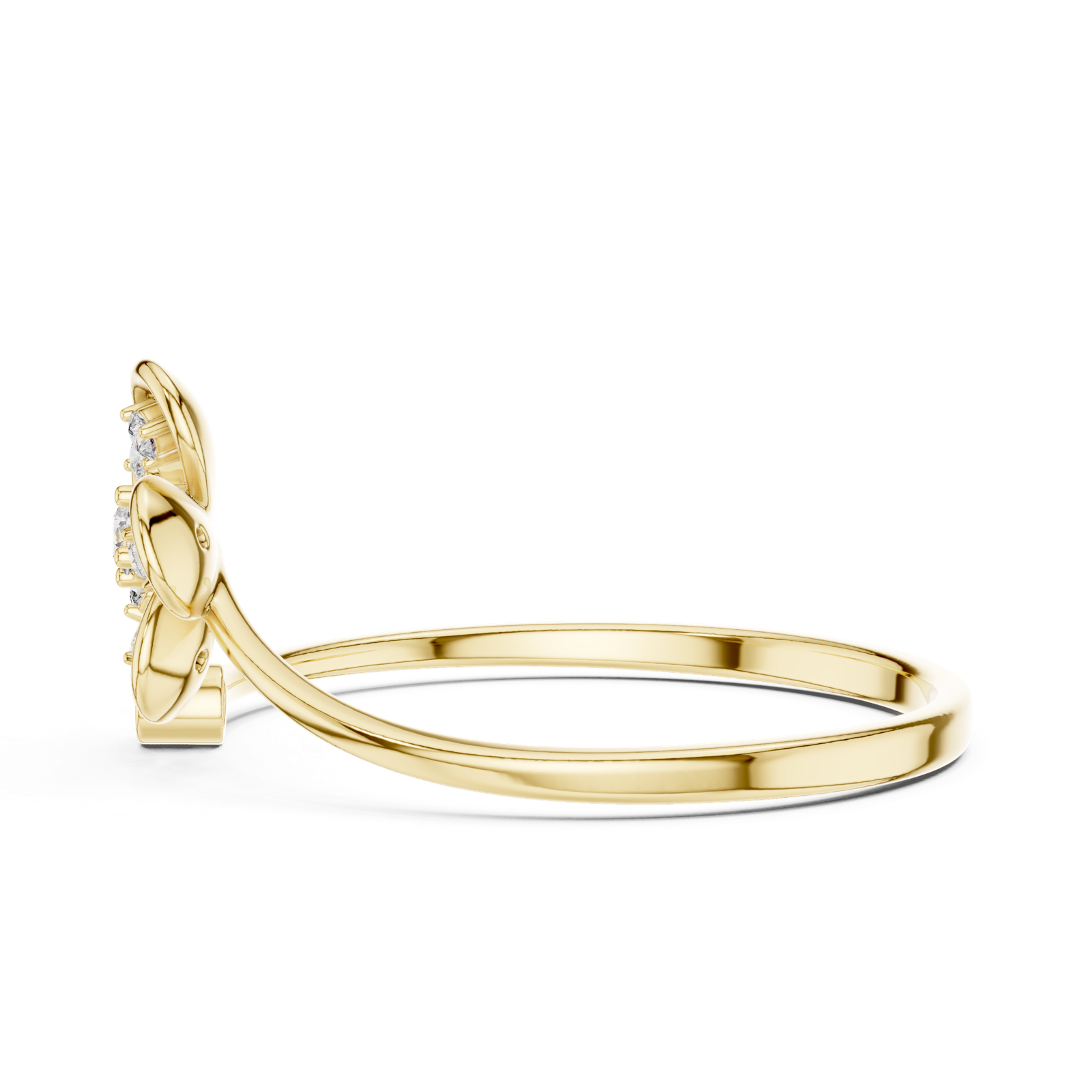 Gold Ring 1 (195), Yellow Gold, view 3
