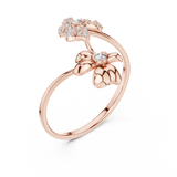Gold Ring 1 (166), Rose Gold, view 2