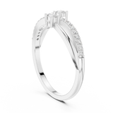 Gold Ring HLR-254, White Gold