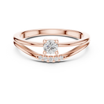Gold Ring L03-1336, Rose Gold, view 4