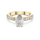 Gold Ring LR-0173, Yellow Gold, view 4