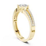 Gold Ring JER-64, Yellow Gold