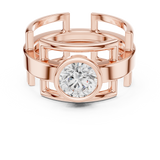 Gold Ring SBMR(6), Rose Gold, view 4