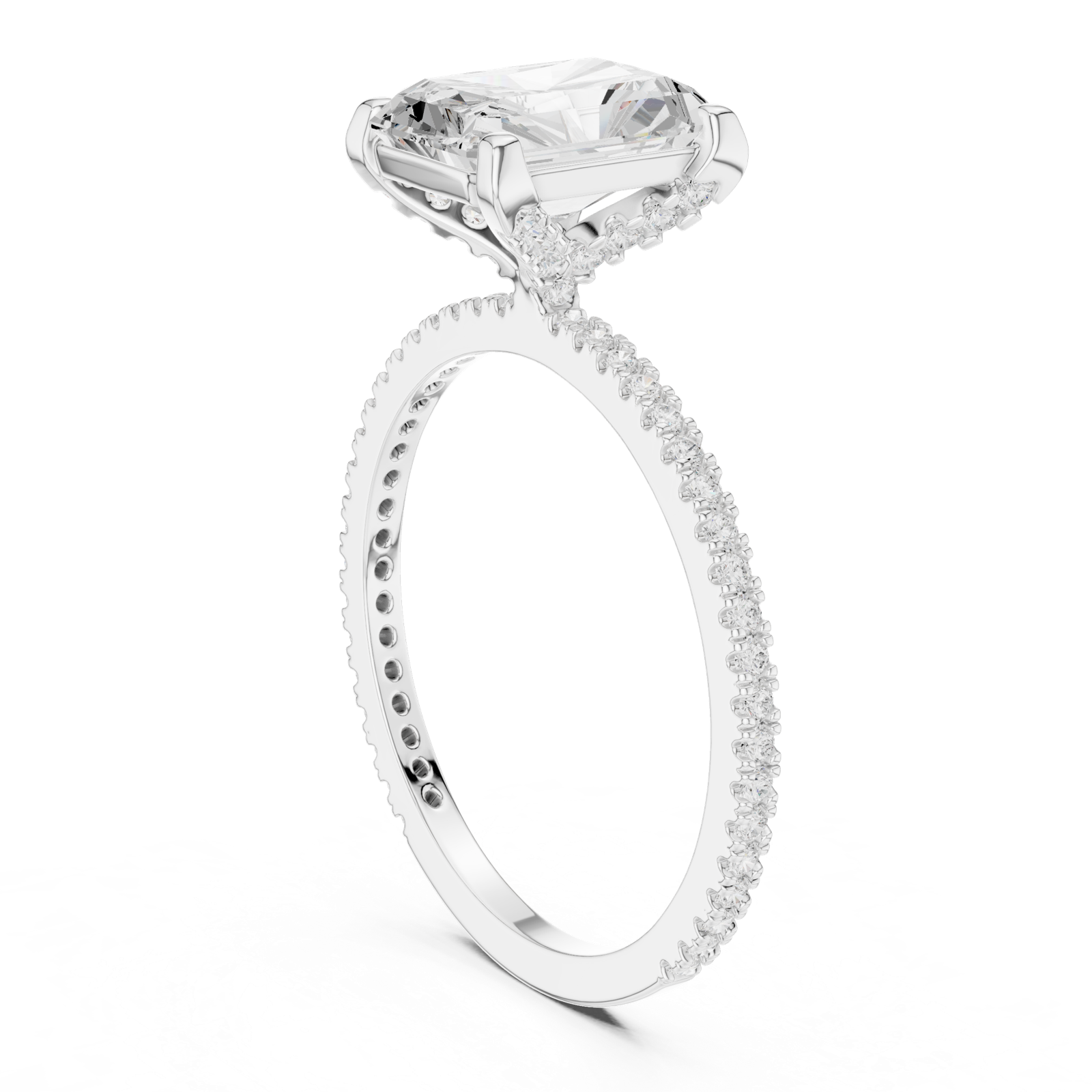 Gold Ring SBWR(68), White Gold