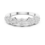 Gold Ring DDLR-451, White Gold, view 4