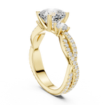 Gold Ring DDLR-1033, Yellow Gold