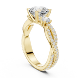 Gold Ring DDLR-1033, Yellow Gold