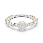 Gold Ring 19-120010L, White Gold