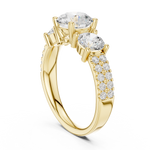Gold Ring DDLR-715, Yellow Gold, view 1