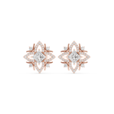 Gold Earrings Earring, Rose Gold, view 4