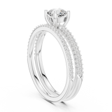Gold Ring LR-0276, White Gold