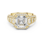 Gold Ring DDLR-262, Yellow Gold, view 4