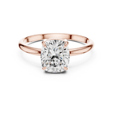 Gold Ring DDLR-808, Rose Gold, view 4