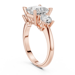 Gold Ring DDLR-904, Rose Gold, view 1