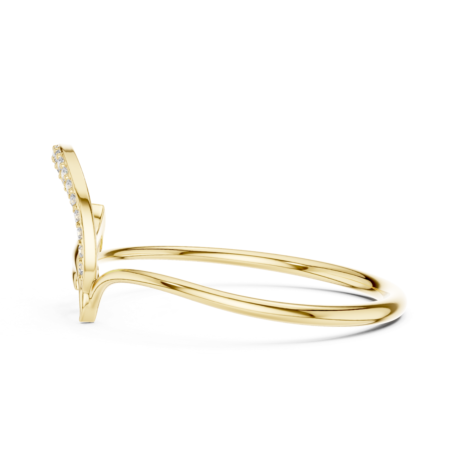 Gold Ring 1 (140), Yellow Gold, view 3