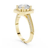 Gold Ring DDLR-407, Yellow Gold