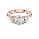 Gold Ring DDLR-638, Rose Gold