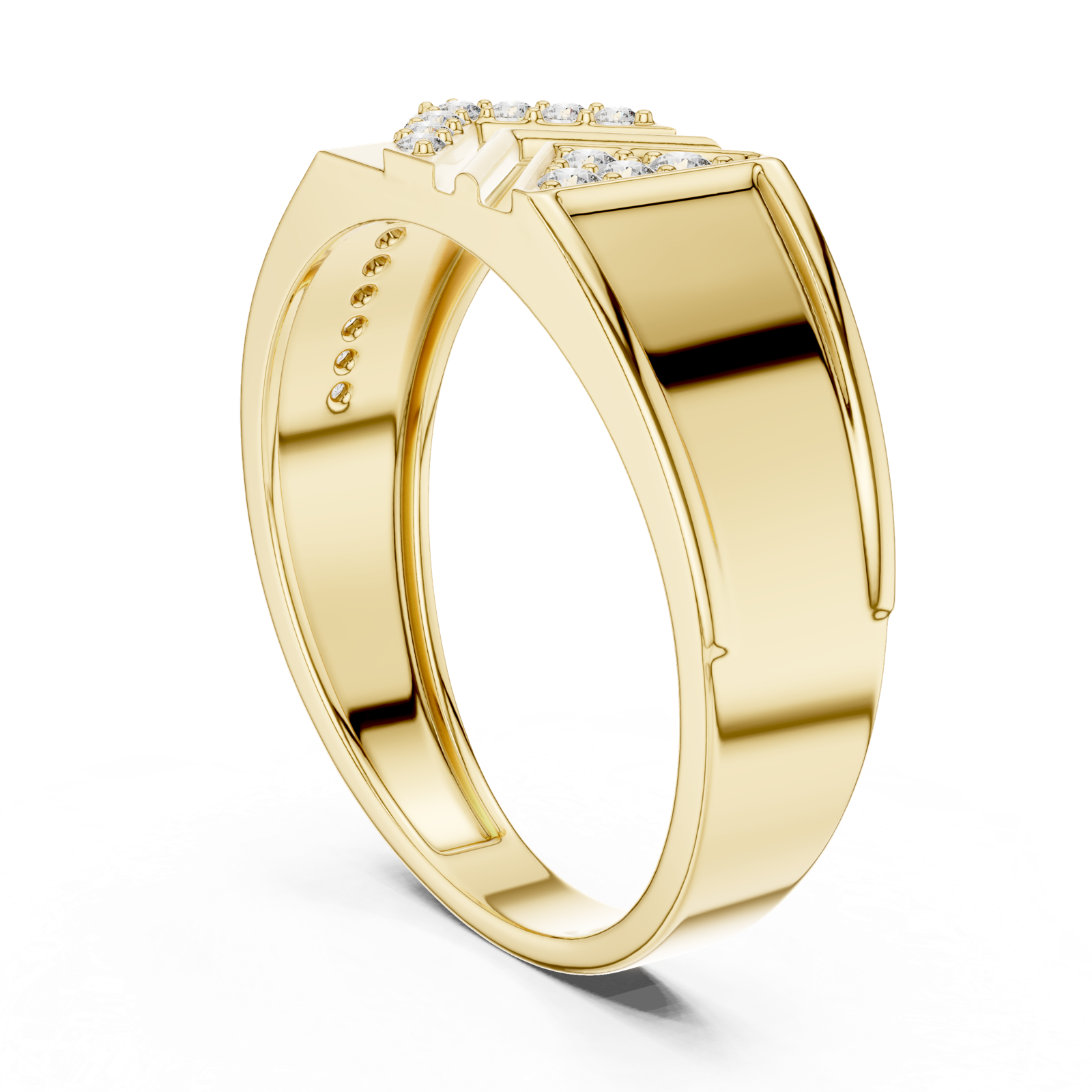 Gold Ring LR-01 (26), Yellow Gold