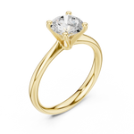 Gold Ring DDLR-627, Yellow Gold, view 2