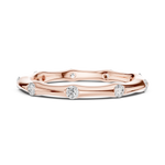 Gold Ring DDLR-421, Rose Gold, view 3