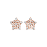 Gold Earrings AVBER, Rose Gold, view 4