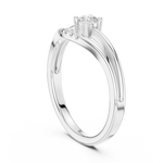 Gold Ring DDLR-830, White Gold, view 1