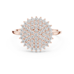 Gold Ring DR-6304, Rose Gold