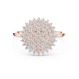 Gold Ring DR-6304, Rose Gold