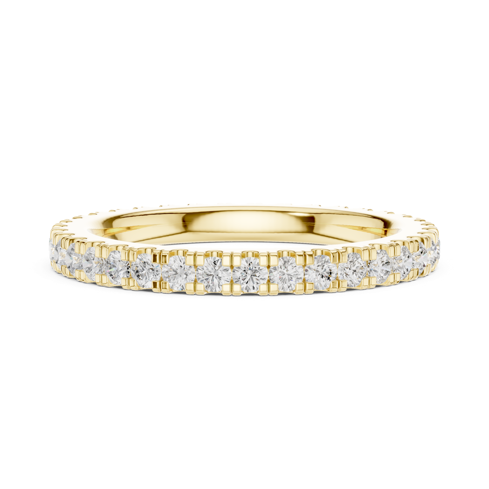 Gold Ring DDLR-604, Yellow Gold, view 3