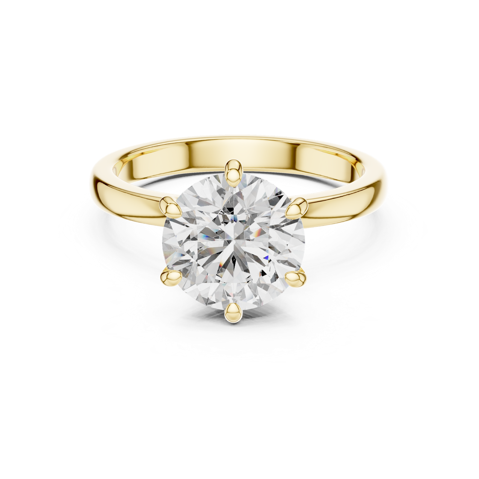 Gold Ring LR-0171, Yellow Gold, view 4