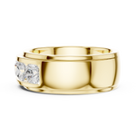 Gold Ring DDLR-425, Yellow Gold, view 3