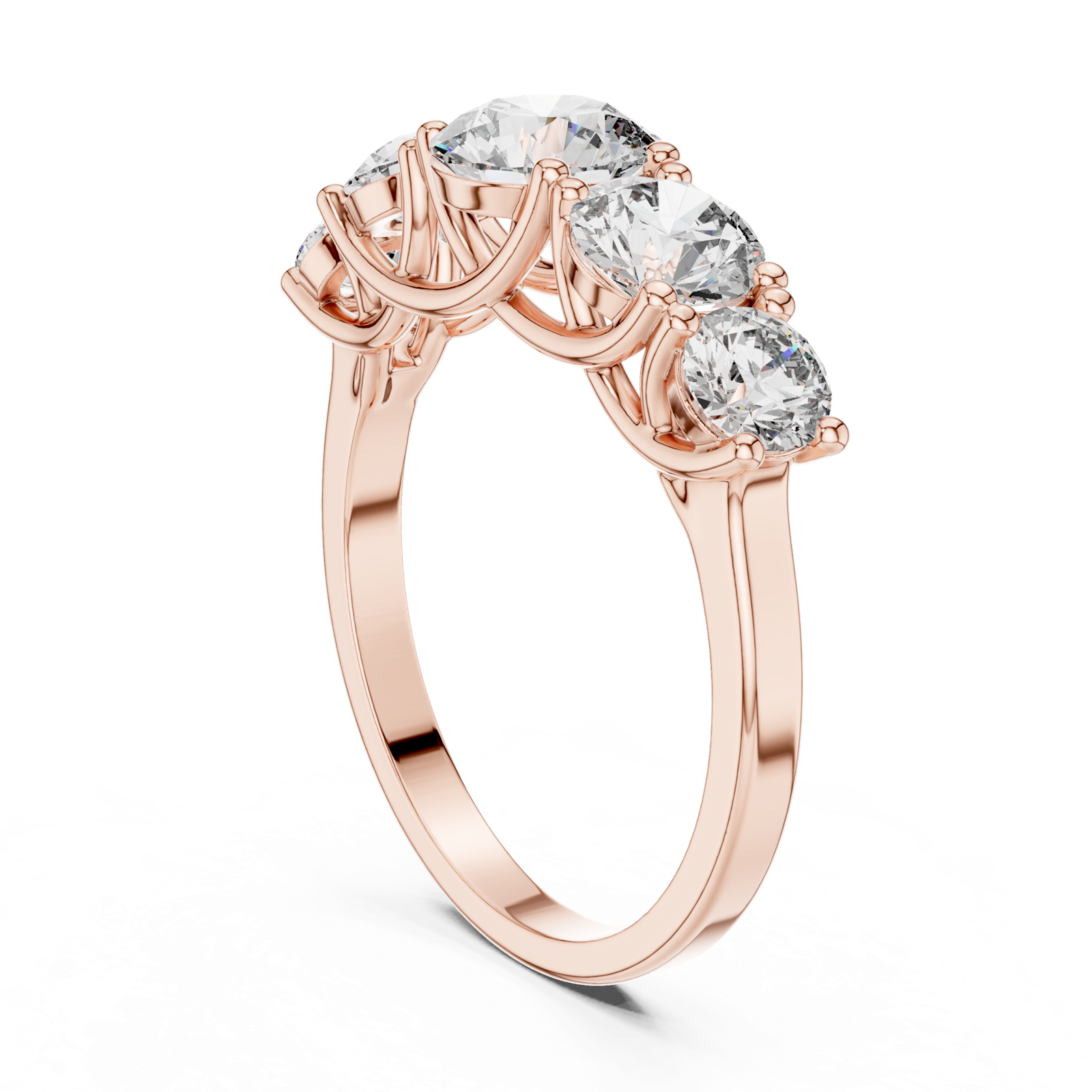 Gold Ring ALR-70, Rose Gold