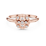Gold Ring 1 (433), Rose Gold, view 4