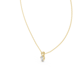 Gold Pendant GPD-0047, Yellow Gold, view 2