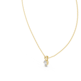 Gold Pendant GPD-0047, Yellow Gold, view 2