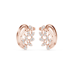 Gold Earrings 9-10011PE, Rose Gold