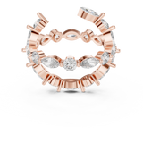 Gold Ring DDLR-242, Rose Gold, view 4
