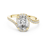 Gold Ring 00001L (48), Yellow Gold, view 4