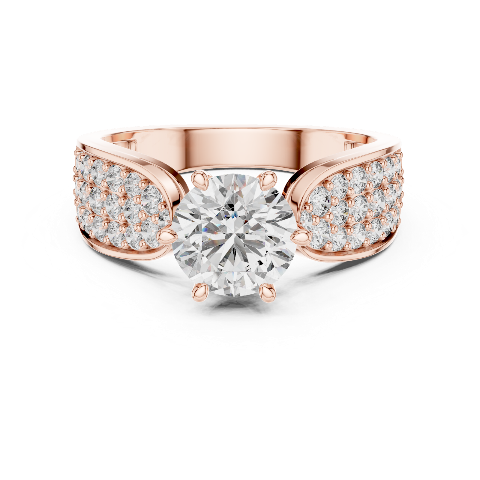 Gold Ring LR-0094, Rose Gold